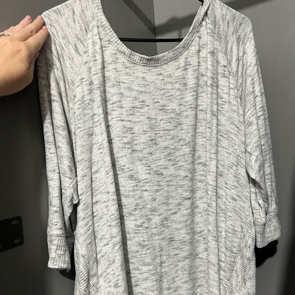 Maurice’s 2X 3/4 sleeve Heather Sweater